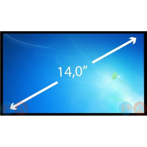 14.0 inch Laptop Scherm EDP Slim 1366x768 Mat B140XTN03.2 HW2A