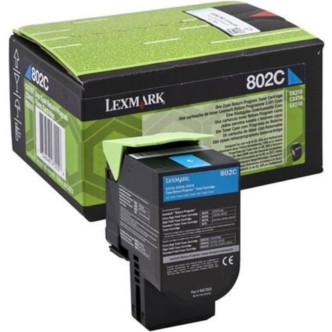 Lexmark Print Cart. 80C2XCE;für CX510de/dhe/dthe cyan;corporate extra high capacity