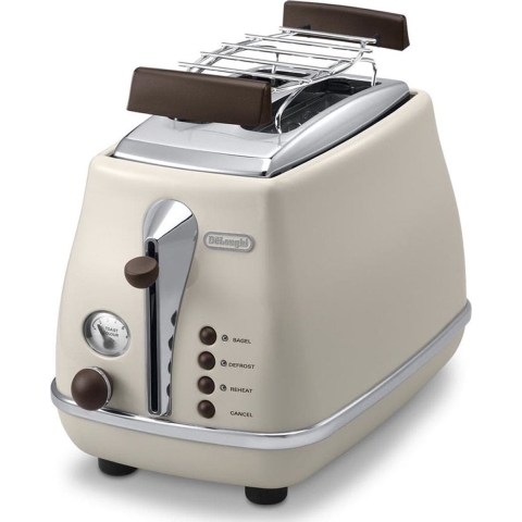 De'Longhi  Broodrooster Icona Vintage CTOV 2103.BG - Beige