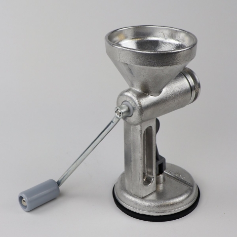 Pastamachine - incl. spaghetti vorm - Aluminium - Verwisselbare kop - 22cm - Made in Italy