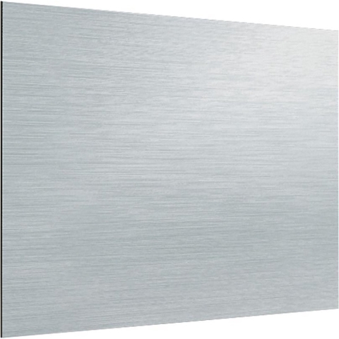 Aluminium keuken spatwand voor fornuis 80x70 cm