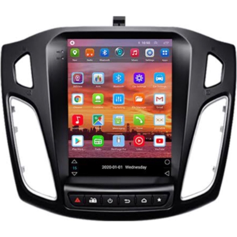 Ford Focus 2011-2019 8core Android 10 navigatie en multimediasysteem Bluetooth USB WiFi 2+32GB