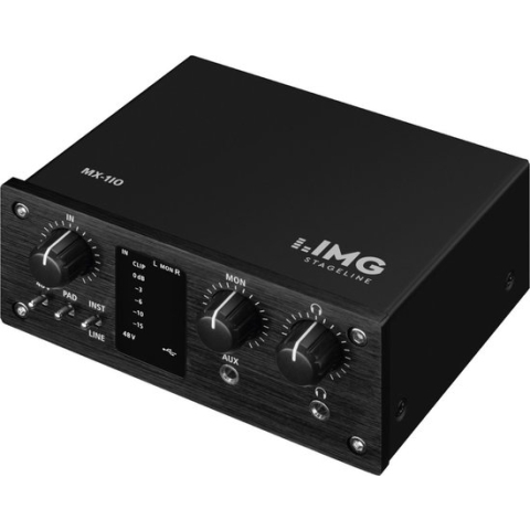 IMG STAGELINE MX-1IO USB Audio Interface - USB audio interfaces