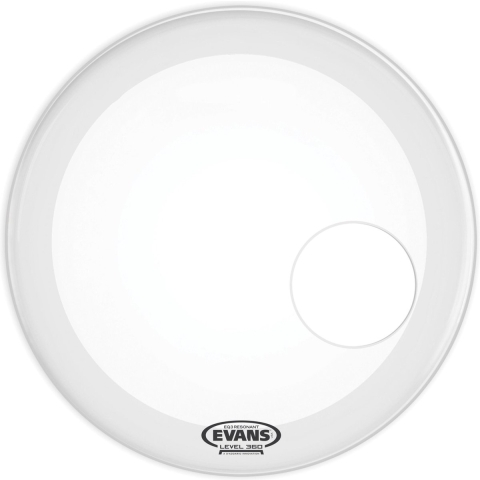 Evans EQ3 Coated wit 22", BD22RGCW bas Drum Reso - Bass drumvel