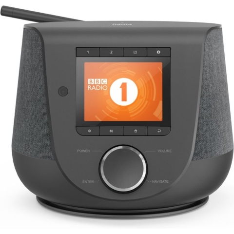 Hama Digitale radio "DIR3200SBT", FM/DAB/DAB+/internetradio/app/Bluetooth®, zwart