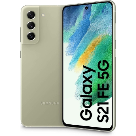 Samsung Galaxy S21 FE 5G SM-G990B 16,3 cm (6.4") Dual SIM Android 11 USB Type-C 6 GB 128 GB 4500 mAh Olijf