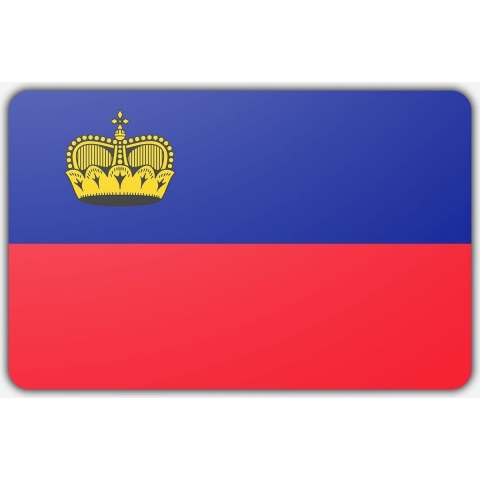 Vlag Liechtenstein - 200 x 300 cm - Polyester