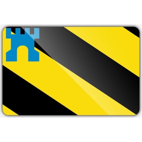 Vlag gemeente Medemblik - 200 x 300 cm - Polyester