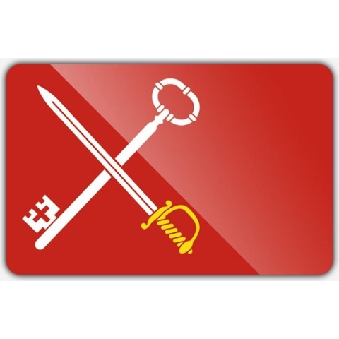 Vlag gemeente Loppersum - 200 x 300 cm - Polyester