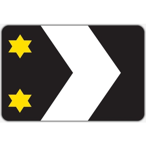 Vlag Meliskerke - 200 x 300 cm - Polyester