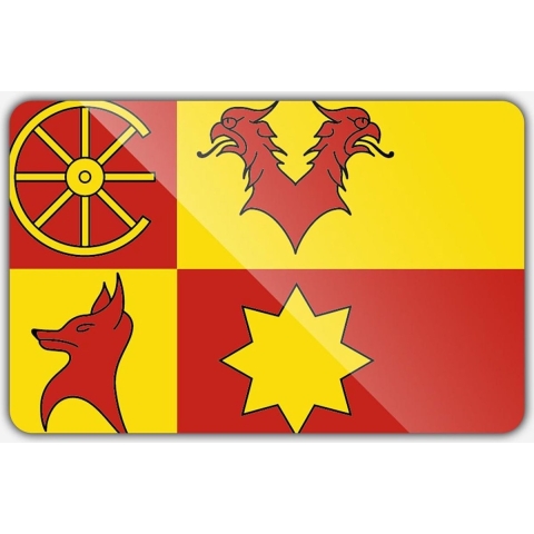 Vlag gemeente Nieuwkoop - 200 x 300 cm - Polyester