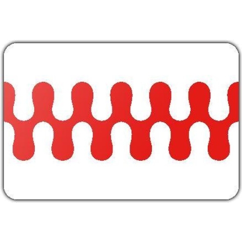 Vlag gemeente Groesbeek - 200 x 300 cm - Polyester