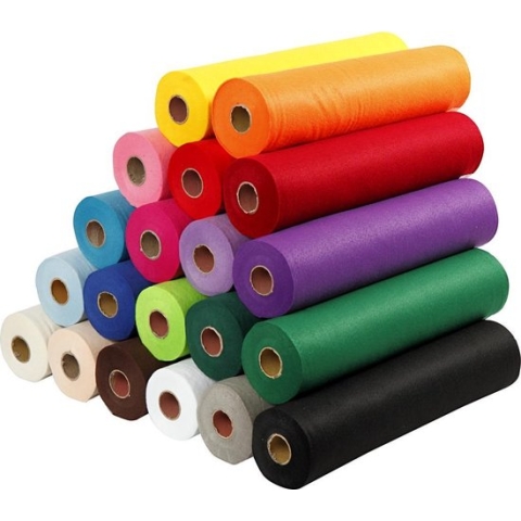 Hobbyvilt - Assortiment, b: 45 cm, 20x5 m