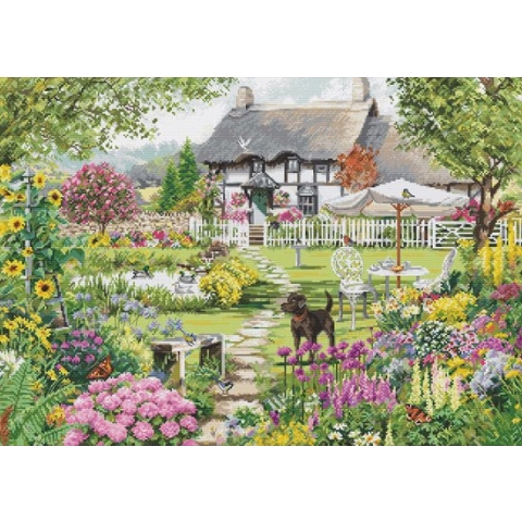 Luca-S Cottage Garden borduren (pakket) B2412