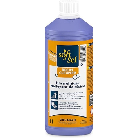 SOFT-SEL® - Resin cleaner - Harsreiniger Waterverzachter Waterontharder - 6x 1L