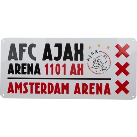 Nummerplaat Ajax Arena ((40x18CM)