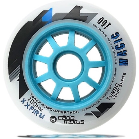 Magic inline skate wiel | XXF | 87A/60A (hard) | per set | 100mm