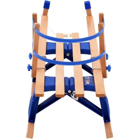 IMPAQT Sneeuwslee met rugleuning inklapbaar 110 cm hout