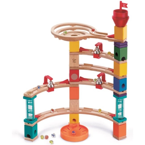Hape - Quadrilla Castle Escape - Houten knikkerbaan