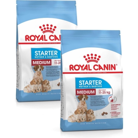 Royal Canin Shn Medium Starter Mother & Babydog - Hondenvoer - 2 x 4 kg