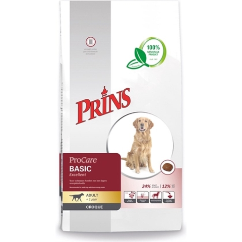 Prins ProCare Croque Basic Excellent 10 kg - Hond