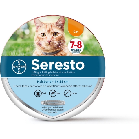 Anti-parasite collar Seresto 70 cm 2 Units