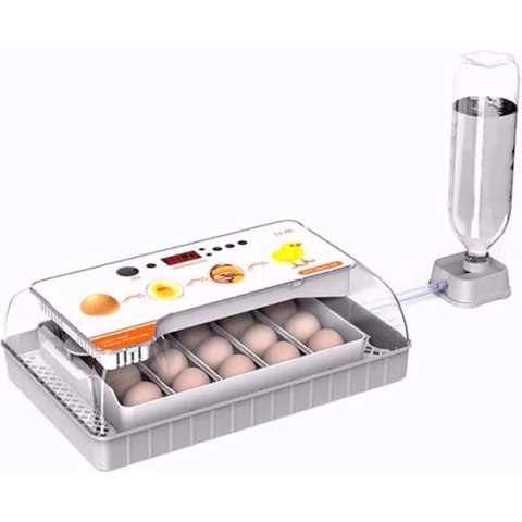 UNIEGG Systems™ Broedmachine 20 - 80 eieren - volledig geautomatiseerd - inclusief waterfles - automatisch keersysteem - met Nederlandse handleiding - geschikt voor diverse soorten eieren