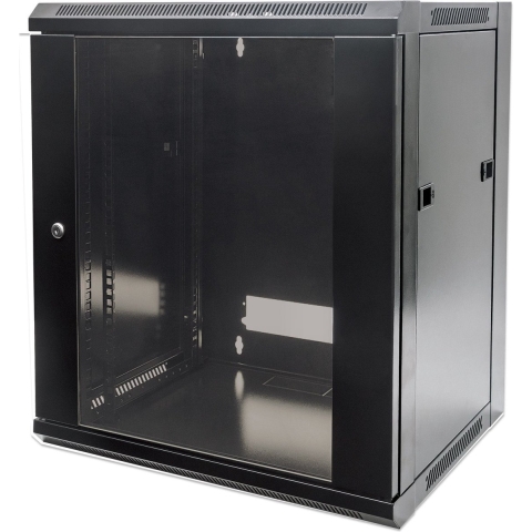 Intellinet 711937 19 inch patchkast (b x h x d) 570 x 770 x 450 mm 15 HE Zwart (RAL 9005)