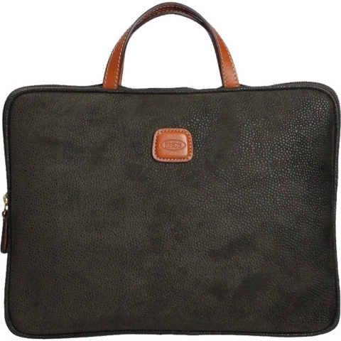 Bric's Life PC Holder laptophoes 13 inch olive