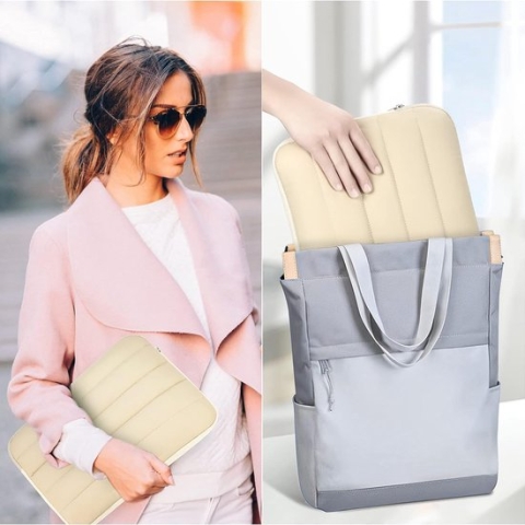 laptoptas, grote capaciteit, uitbreidbare aktetas voor dames en heren, zakelijk kantoor, reizen, waterafstotende laptoptas, computertas_13 13.3 Inch