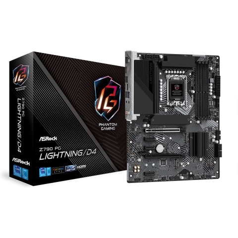 Asrock Z790 PG Lightning/D4 Intel Z790 LGA 1700 ATX