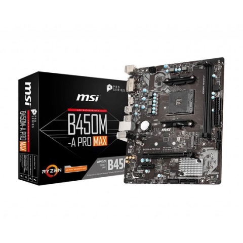Moederbord MSI B450M-A Pro Max mATX DDR4 AM4