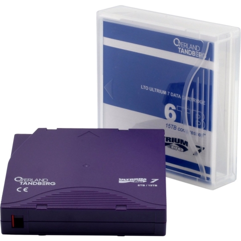 LTO-7 Data Cartridge 6.0/15.0TB un-labeled - NEW