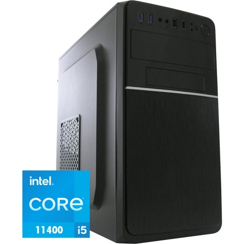 Intel Small Desktop PC | Intel Core i5-11400 | 16 GB DDR4 | 500 GB SSD - NVMe | Windows 11 Pro