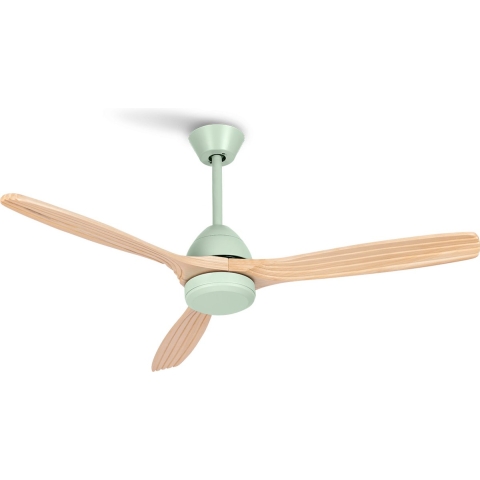 CREATE WINDLIGHT CUP DC - 40W DC Ultrasilent Plafondventilator  - met WIFI 132 cm - Ventilator met Afstandsbediening - 6 Snelheden - Timer - Zomer/Winter functie