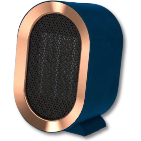 Elektrische Kachel - Haard - Heater - Mini Kachel - Infrarood Verwarmingspaneel - Blauw
