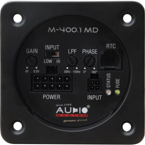 M-SERIE 1-Channel Digital Mono High Power Versterker