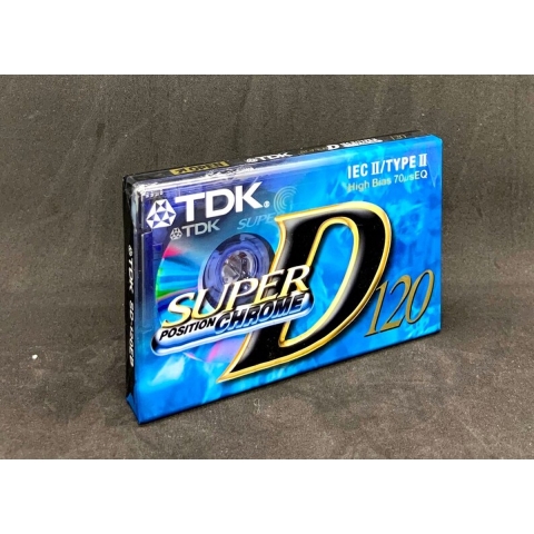 TDK Super position chrome D120 type II 10 pack