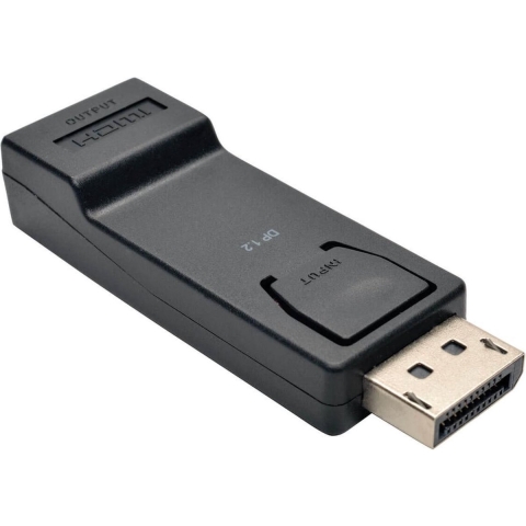 Tripp-Lite P136-000-UHD-V2 DisplayPort 1.2 to HDMI 4K Active Converter Adapter, HDCP 1.3, DPCP 1.0 (M/F), UHD 4K x 2K @ 24/30 Hz TrippLite