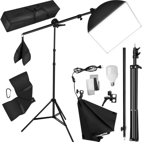 tectake® - Studiolamp - studio lamp fotolamp - fotografie softbox - 400896
