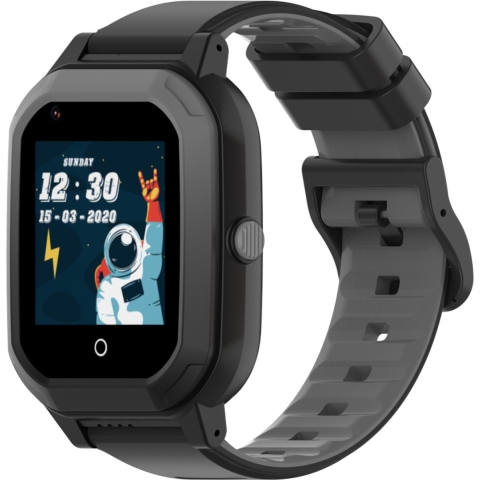 BRUVZ KT20 – Smartwatch Kinderen – GPS Horloge Kind – GPS Tracker Kind – Kinderhorloge – Smartwatch Kids – 4G Netwerk – Inclusief Simkaart & Screenprotector – Zwart