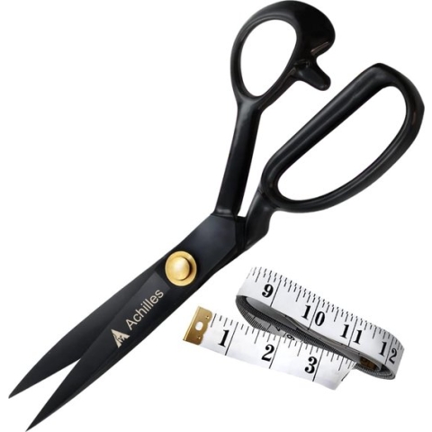 Achilles® Shizuko Pro Kleermakersschaar 31CM- Extra sterk uitvoering - Stoffenschaar - Textielschaar