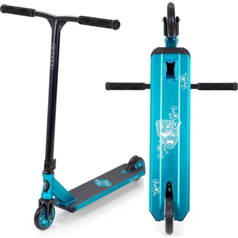 Slamm Assault V6 Stuntstep Teal