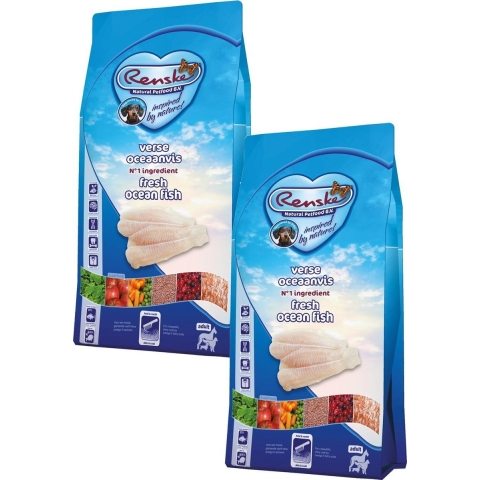 Renske Adult Oceaanvis - Hondenvoer - 2 x 12 kg