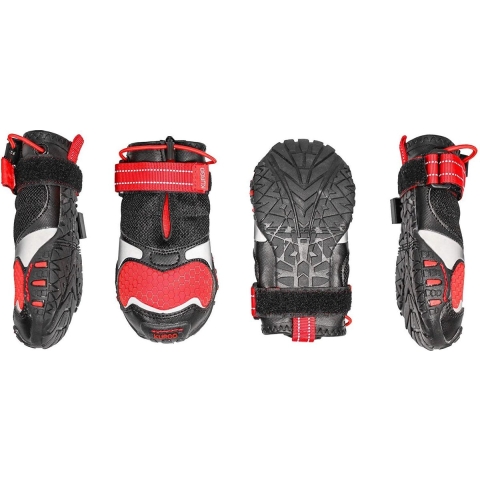 Kurgo Hondenschoenen Kurgo Blaze Cross Rood Maat Xl