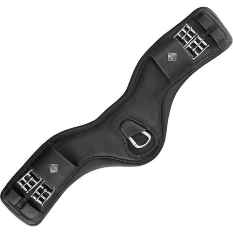 LeMieux Gel-Tek Mono anatomische dressuursingel | 60CM | zwart