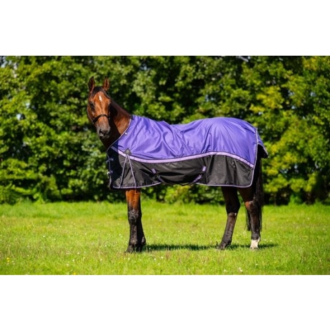 DKR Sports Regendeken Luxe met fleece - maat 130/175 - pretty purple