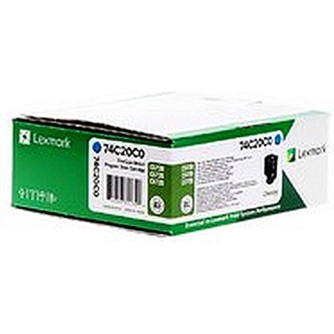 Toner Lexmark 74C20C0 Cyan