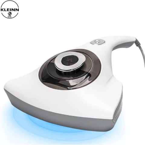 Kleinn & co Matras Reiniger - Huisstofmijt Stofzuiger - 4 meter snoer - UV-C lamp dood micro organismen - Unieke trilfunctie om fijnstof los te maken