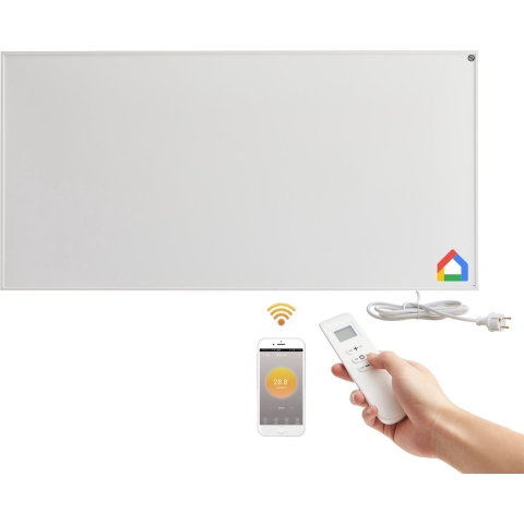 AREBOS Infrarood Verwarmingspaneel - 700W - Wifi - Infrarood paneel met thermostaat